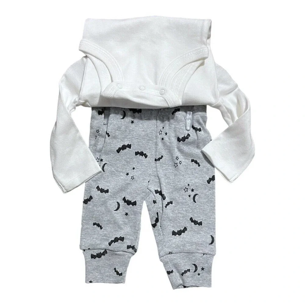 NWT Just one You By Carters Batty For Hugs 2 pc Outfit Halloween Various Sizes